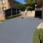 fineline painting brookvale driveway sealing grey finish
