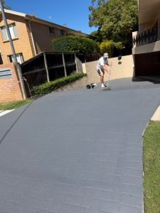 fineline painting brookvale driveway sealing grey finish 2 e1774492239437
